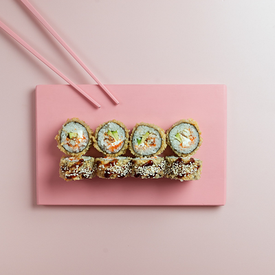 Темпура с угрем в Rollwell по цене 620 ₽