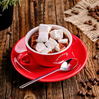 Горячий шоколад с маршмеллоу в Traveler's Coffee