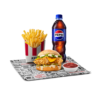 Мини Чизбургер Майо Комбо в KFC Sary Arka Almaty по цене 2440 ₸