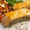 Ланч № 9 Штрудель с мясом и картофелемв Максимилианс по цене 400