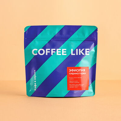 Моносорт упк 250гр Эфиопия Сидамо Гуджи в Coffee Like по цене 830 ₽