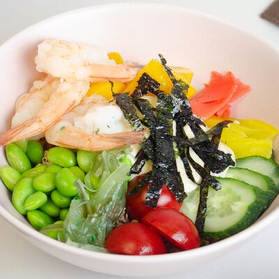 Поке с креветками в Ваф и Раф по цене 550 ₽