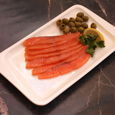 Слабосоленая семга в Рыцарь Beer по цене 1700 ₽