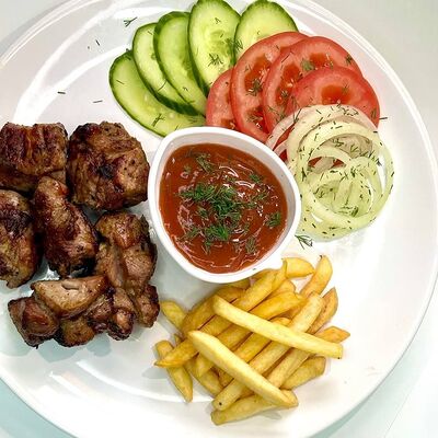 Комбо Шашлык из свинины в ЕшьКа Шашлык по цене 630 ₽