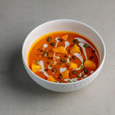 Тыквенный крем-суп в Mama ресторан по цене 620 ₽