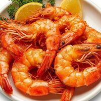 Креветки жареные в Ракушка