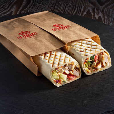 Шаурма по-сербски с курицей в Гриль-бар Београд по цене 360 ₽