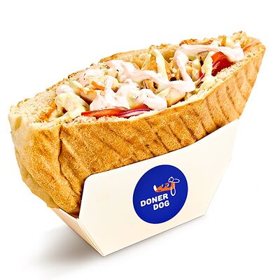 Денер с курицей фирменный в Doner dog по цене 367 ₽