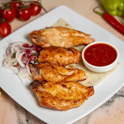 Шашлык из куриных крылышек в Кавказский аппетит по цене 470 ₽