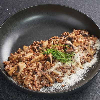 Гречка с грибами и луком в Lafa Lounge по цене 260 ₽