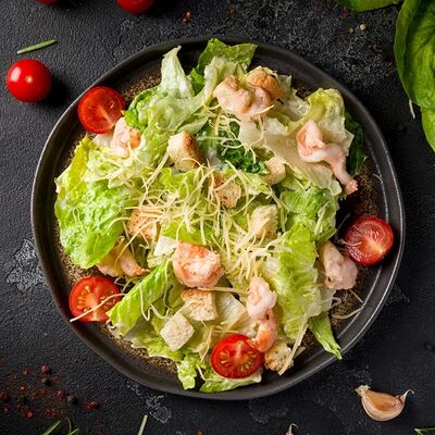 Цезарь с креветкой в Brothers Food на Советской по цене 705 ₽