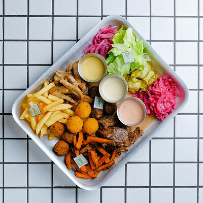 Technoviking mix plate в TECHNODONER по цене 1150 ₽