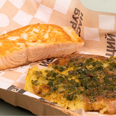 Стейк Лосось в BB & Burgers по цене 1070 ₽