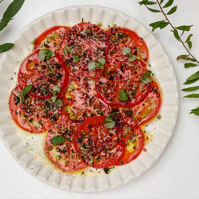 Карпаччо из томатов в Finch по цене 590 ₽