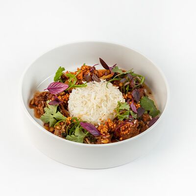 Курица Кунг Пао с рисом в ЭРА по цене 690 ₽