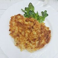 Шницель куриный по-министерски в Лапша