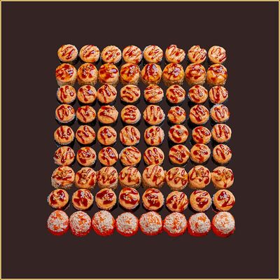 Сет Камикадзе запечённый в Happy Fish Premium по цене 4553 ₽