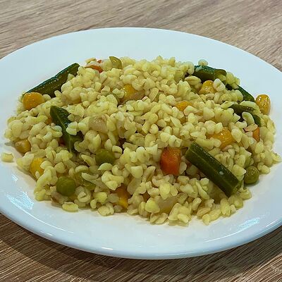 Булгур с овощами в Столовая Колобок по цене 112 ₽