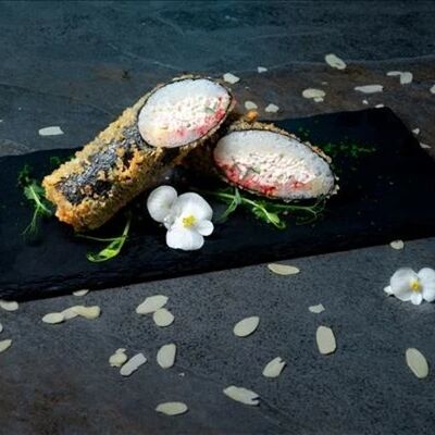 Япа бурито Краб в Sushimi по цене 870 ₽