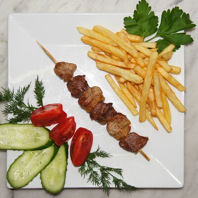 Детский шашлычок из барашка в Пловия по цене 250 ₽