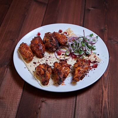Шашлык из куриных крылышек в Хинкальная Легенда по цене 650 ₽