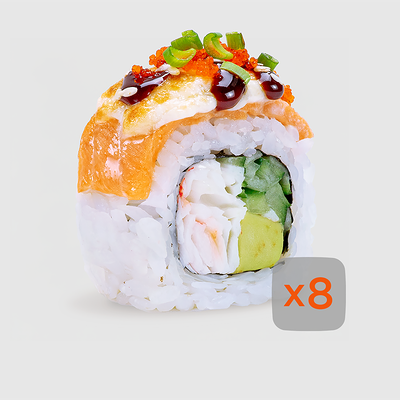 Де люкс с лососем в Моккано по цене 599 ₽