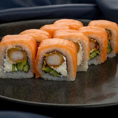 Фила с креветками темпура в Роллинка по цене 640 ₽