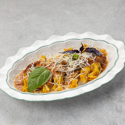 Равиолли с тыквой и рагу из кролика в Peperoni по цене 840 ₽