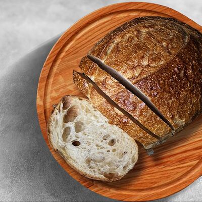 Хлеб пшеничный бездрожжевой в MaMa Mia по цене 24 ₽