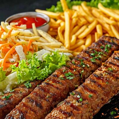 Бизнес-ланч №1 в Сытый шашлык по цене 690 ₽