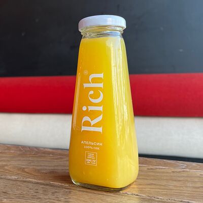 Апельсиновый сок Rich в MeatMe по цене 205 ₽