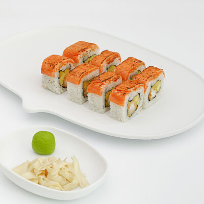 Опаленный лосось в Here sushi по цене 1450 ₽