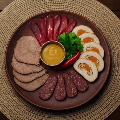 Мясное ассорти в Грузинские Традиции по цене 910 ₽