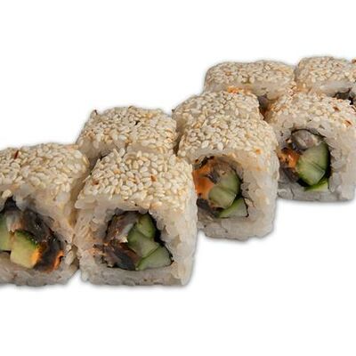 Ролл с острым угрем и огурцом в SUSHI СЭН по цене 363 ₽