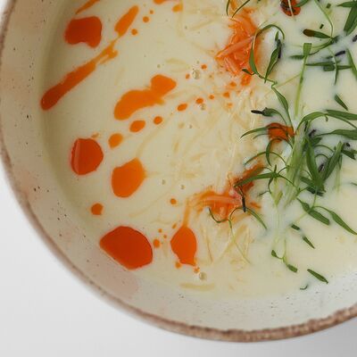 Сырный крем-супв Блиныпицца по цене 560 ₽