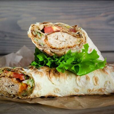 Люля Курица в лаваше в Кебабар по цене 492 ₽