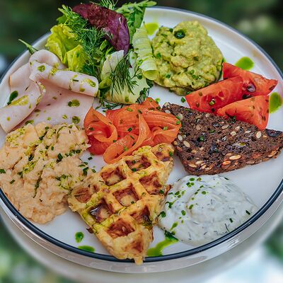 Большой завтрак Apollo c лососем в APOLLO по цене 899 ₽