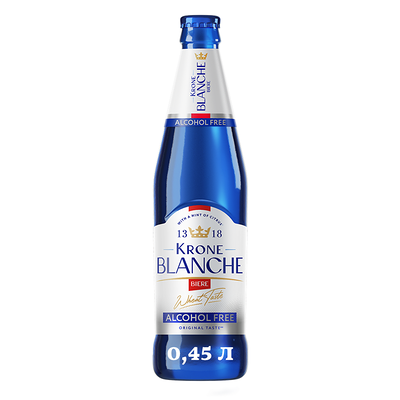 Безалкогольное пиво Krone Blanche Biere в Техникум по цене 370 ₽