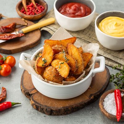 Картофель Айдахо в Вкусный цыпленок по цене 260 ₽