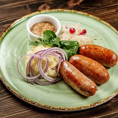 Колбаски мексиканские острые 3 шт.в Гастробар Феллини по цене 790 ₽