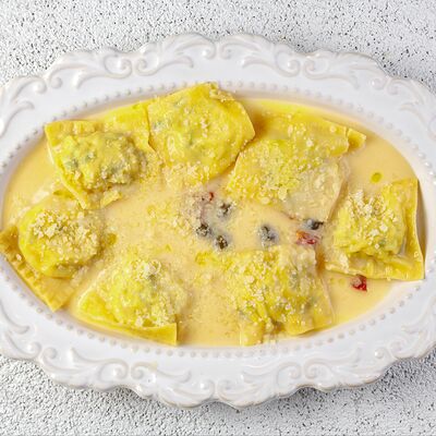 Равиоли с кроликомв Рестобар Публика по цене 850 ₽