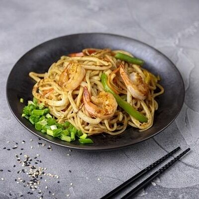 Якисоба с морепродуктами в Komugi по цене 640 ₽