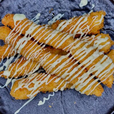 Хрустящие креветки с соусом васаби в Китайский буфет по цене 850 ₽