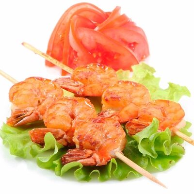 Шашлычки из креветок в Олимпик по цене 430 ₽