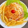 Свинина по-французски с картофелем фри в Тбилисимо по цене 750