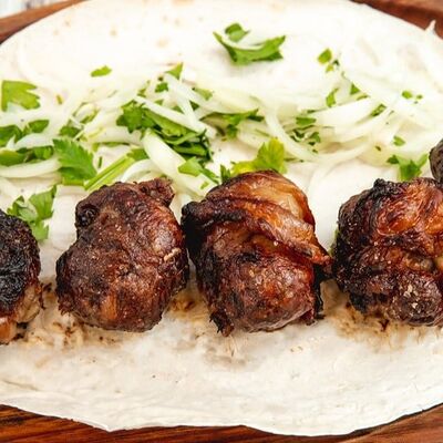 Шашлык из говяжьего сердца в Арарат по цене 680 ₽