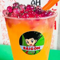 Bubble Tea со вкусом манго, маракуйи и ромашки в Сайгонкафе