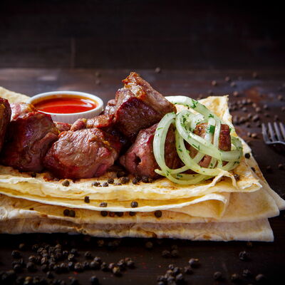 Баранина в Гриль Ру по цене 500