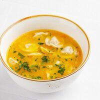 Детский супчик с куриными пельмешками в Бублик