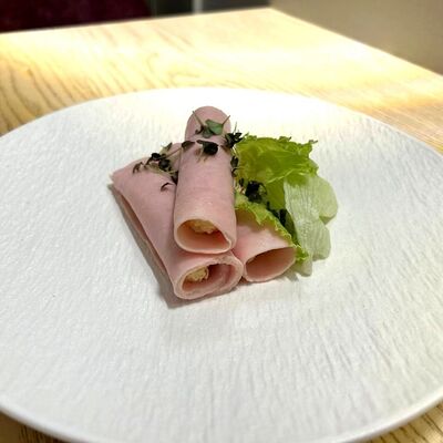 Корнетики с ветчиной в Компот по цене 150 ₽